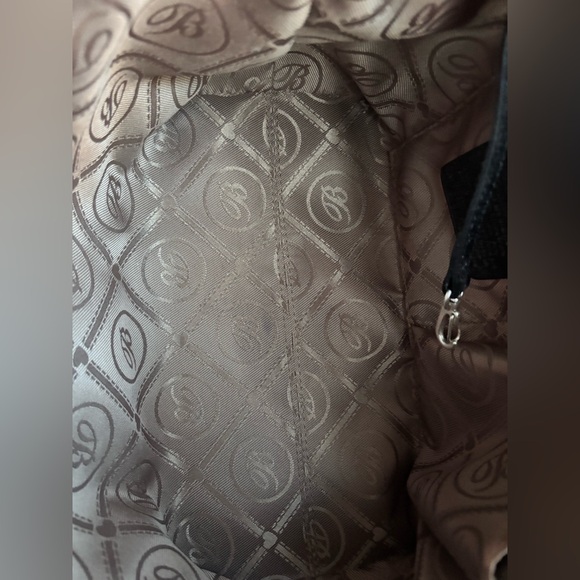 NWT Brighton Leopard Lex Tote Uptown Spots Black Leather Embroidered Flowers - Picture 14 of 15